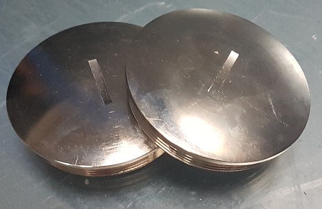 Brass blind plugs metric - with and without O-ring